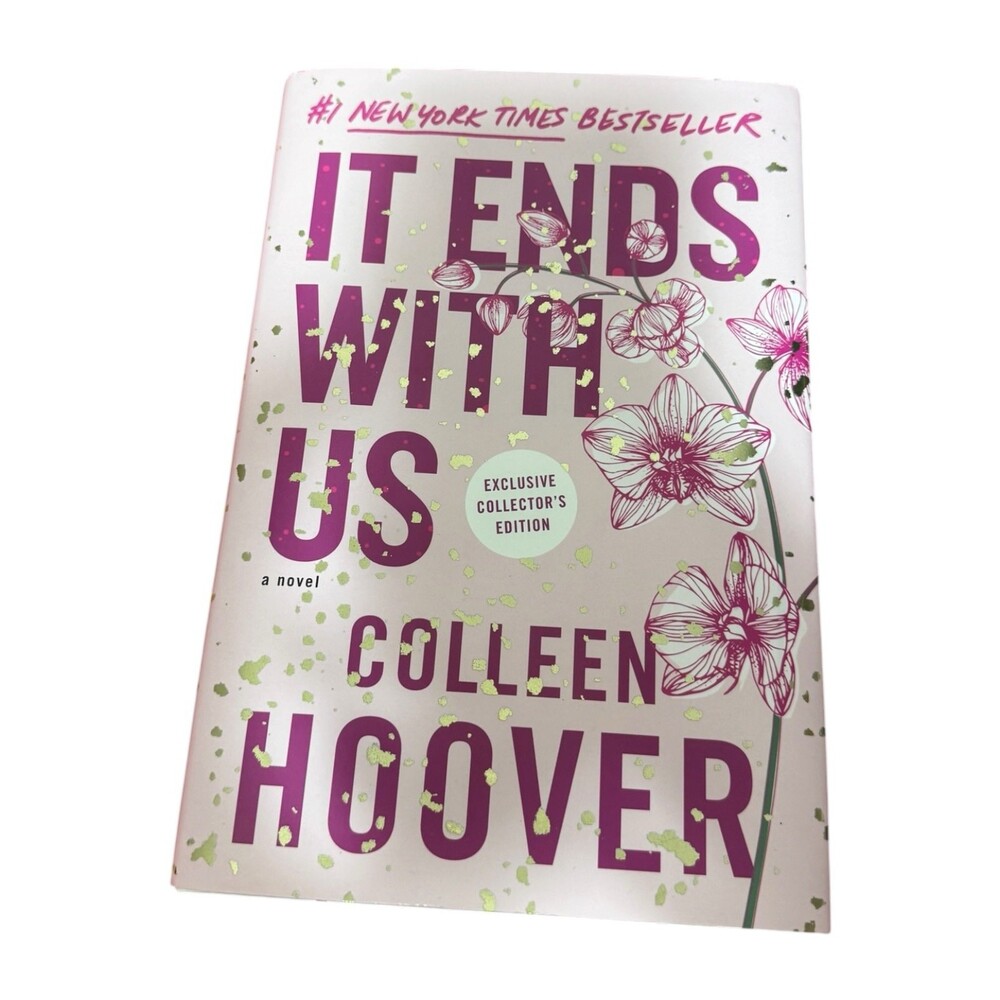 It Ends With Us Special Collector’s Edition Colleen Hoover Hardcover Book